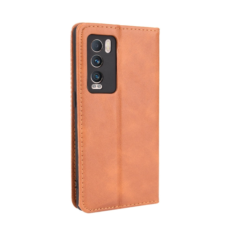 For OPPO Realme GT Explorer Master Magnetic Buckle Retro Pattern Horizontal Flip Leather Case with Holder & Card Slot & Wallet