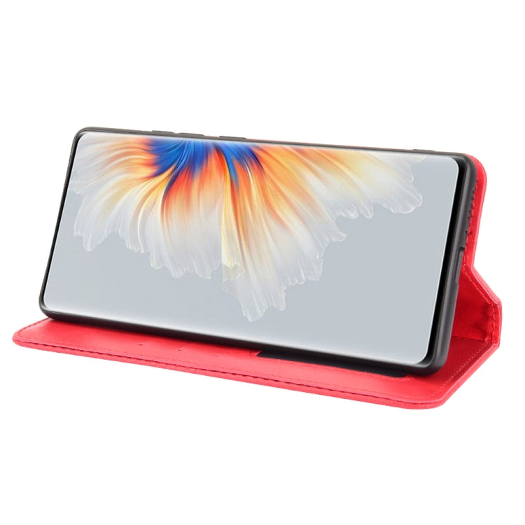 For Xiaomi Mi Mix 4 Magnetic Buckle Retro Pattern Horizontal Flip Leather Case with Holder & Card Slot & Wallet
