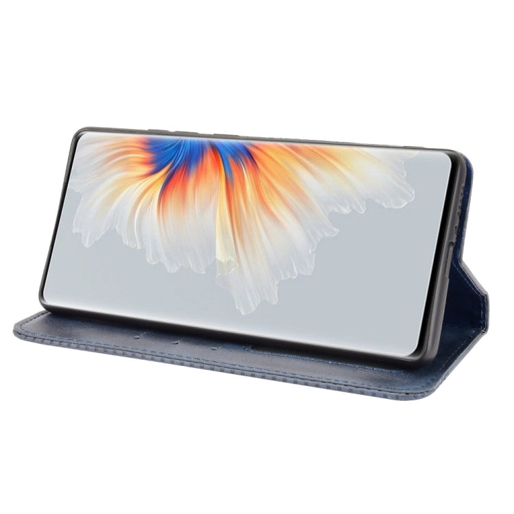 For Xiaomi Mi Mix 4 Magnetic Buckle Retro Pattern Horizontal Flip Leather Case with Holder & Card Slot & Wallet
