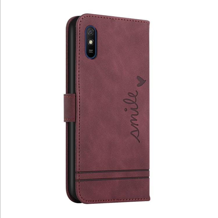 For Xiaomi Redmi 9A Retro Skin Feel Horizontal Flip Soft TPU + PU Leather Case with Holder & Card Slots & Photo Frame