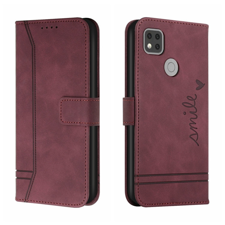 For Xiaomi Redmi 9C Retro Skin Feel Horizontal Flip Soft TPU + PU Leather Case with Holder & Card Slots & Photo Frame