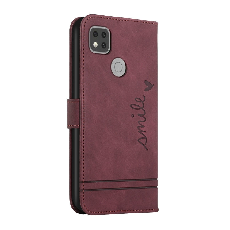 For Xiaomi Redmi 9C Retro Skin Feel Horizontal Flip Soft TPU + PU Leather Case with Holder & Card Slots & Photo Frame