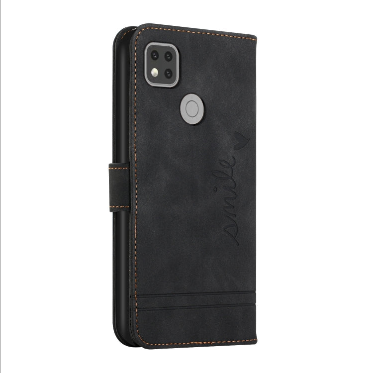 For Xiaomi Redmi 9C Retro Skin Feel Horizontal Flip Soft TPU + PU Leather Case with Holder & Card Slots & Photo Frame