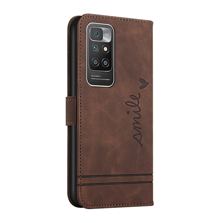 For Xiaomi Redmi 10 Retro Skin Feel Horizontal Flip Soft TPU + PU Leather Case with Holder & Card Slots & Photo Frame