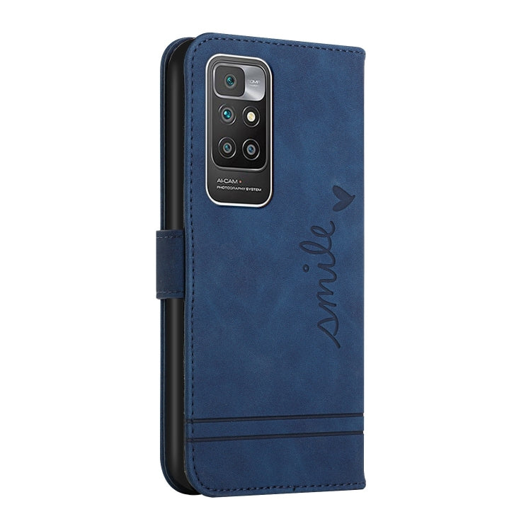 For Xiaomi Redmi 10 Retro Skin Feel Horizontal Flip Soft TPU + PU Leather Case with Holder & Card Slots & Photo Frame