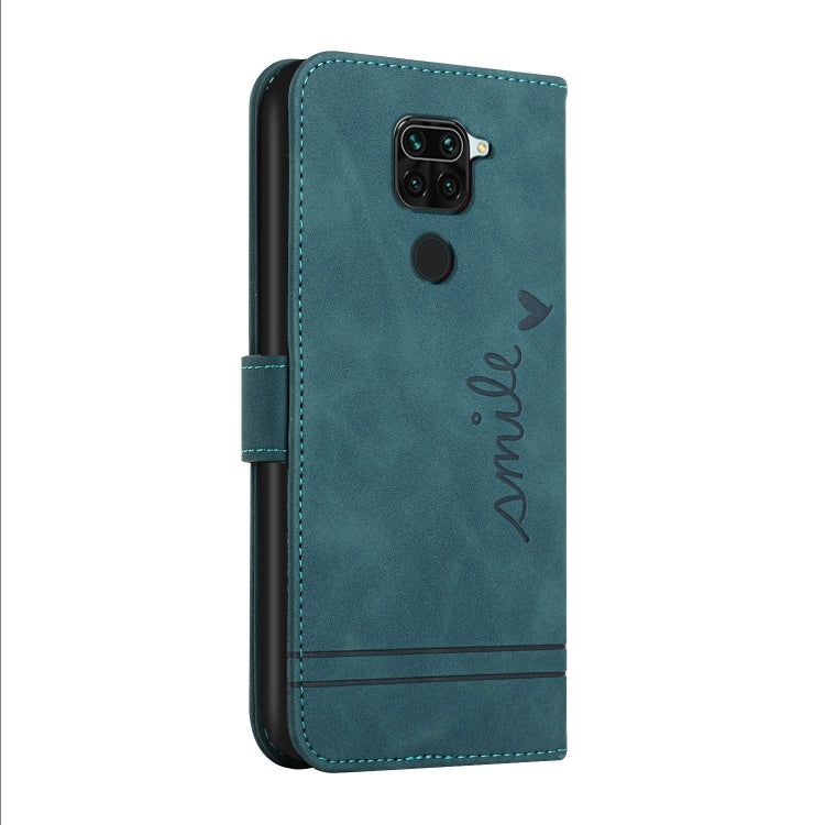 For Xiaomi Redmi Note 9 Retro Skin Feel Horizontal Flip Soft TPU + PU Leather Case with Holder & Card Slots & Photo Frame