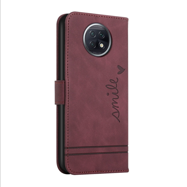 For Xiaomi Redmi Note 9T Retro Skin Feel Horizontal Flip Soft TPU + PU Leather Case with Holder & Card Slots & Photo Frame