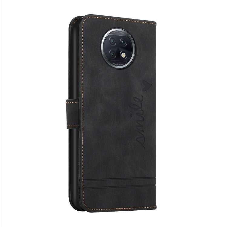 For Xiaomi Redmi Note 9T Retro Skin Feel Horizontal Flip Soft TPU + PU Leather Case with Holder & Card Slots & Photo Frame