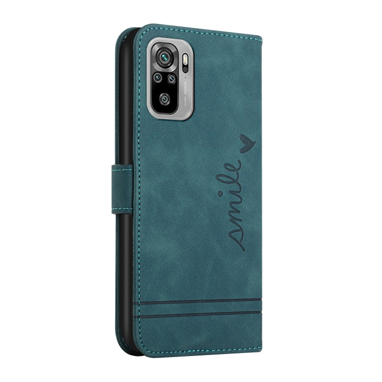 For Xiaomi Redmi Note 10 4G Retro Skin Feel Horizontal Flip Soft TPU + PU Leather Case with Holder & Card Slots & Photo Frame