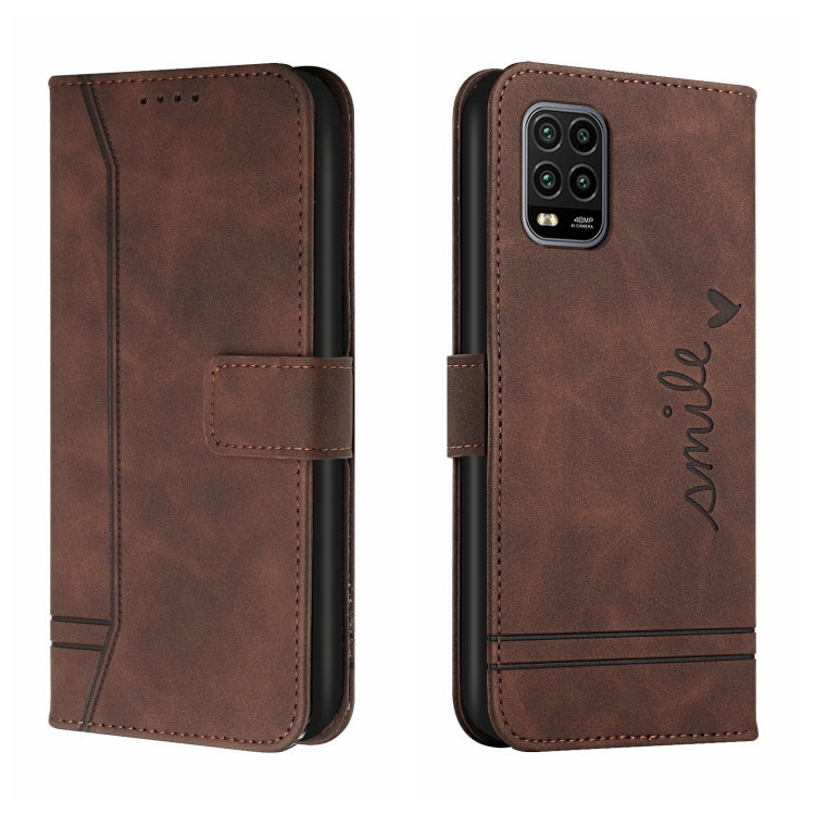 For Xiaomi Mi 10 Lite 5G Retro Skin Feel Horizontal Flip Soft TPU + PU Leather Case with Holder & Card Slots & Photo Frame