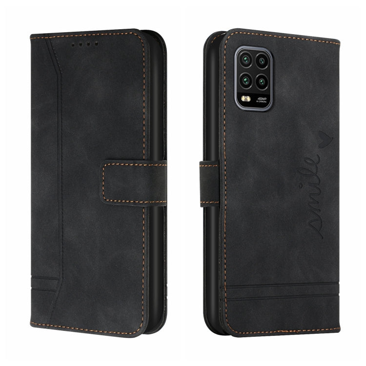 For Xiaomi Mi 10 Lite 5G Retro Skin Feel Horizontal Flip Soft TPU + PU Leather Case with Holder & Card Slots & Photo Frame