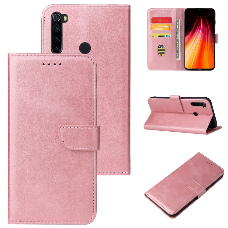 For Xiaomi Redmi Note 8 Calf Texture Buckle Horizontal Flip Leather Case with Holder & Card Slots & Wallet