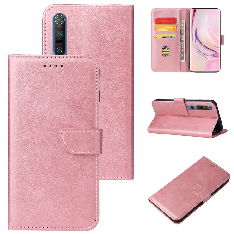 For Xiaomi Mi 10 Pro Calf Texture Buckle Horizontal Flip Leather Case with Holder & Card Slots & Wallet