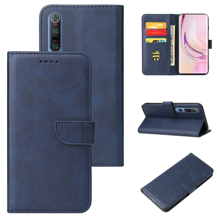For Xiaomi Mi 10 Pro Calf Texture Buckle Horizontal Flip Leather Case with Holder & Card Slots & Wallet