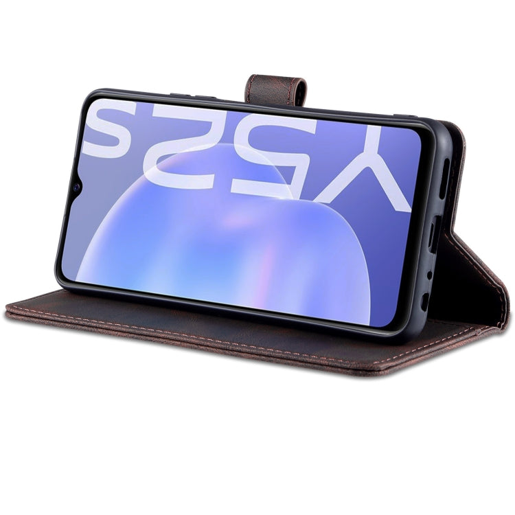 For vivo Y52s AZNS Dream II Skin Feel PU+TPU Horizontal Flip Leather Case with Holder & Card Slots & Wallet