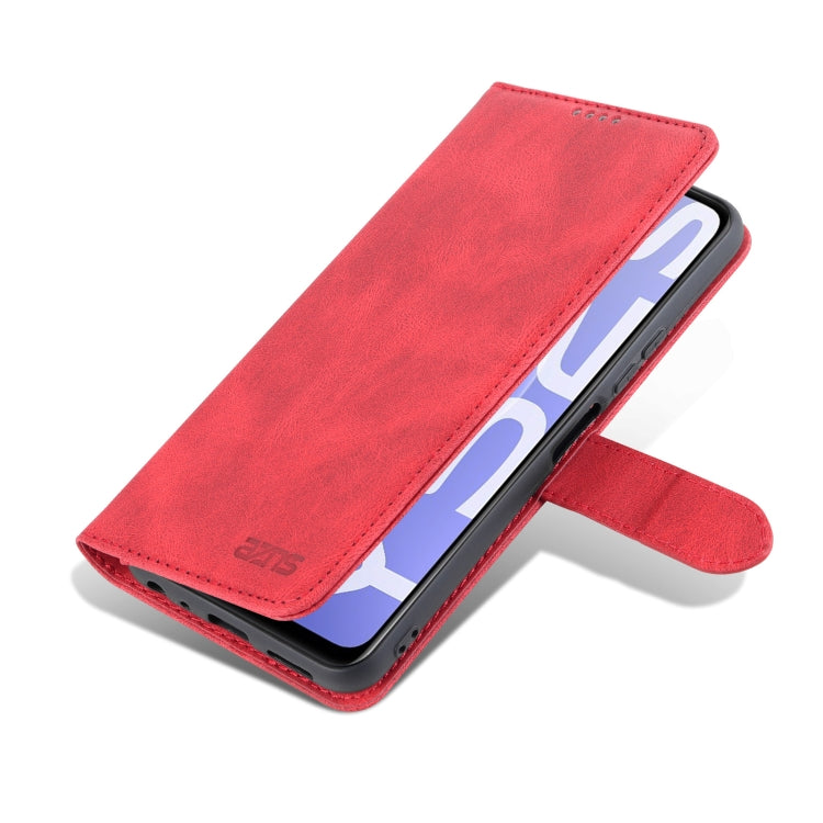 For vivo Y52s AZNS Dream II Skin Feel PU+TPU Horizontal Flip Leather Case with Holder & Card Slots & Wallet