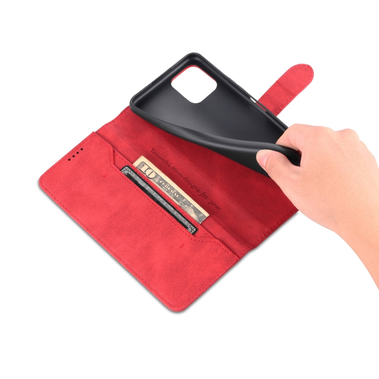 For vivo Y52s AZNS Dream II Skin Feel PU+TPU Horizontal Flip Leather Case with Holder & Card Slots & Wallet