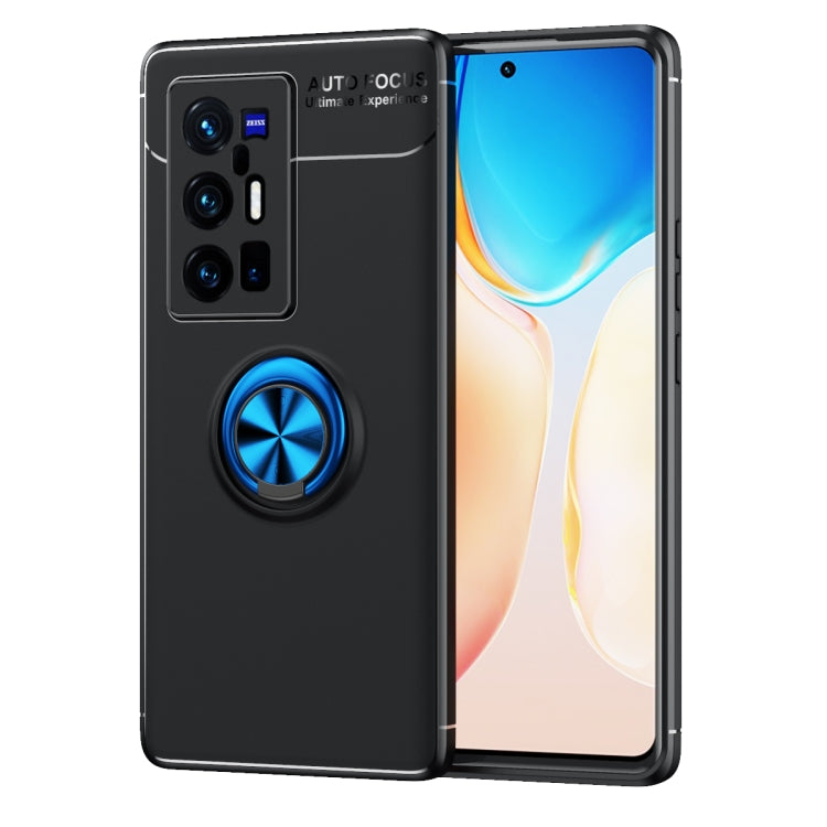 For vivo X70 Pro+ Metal Ring Holder 360 Degree Rotating TPU Case