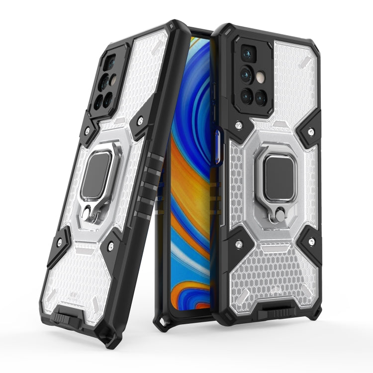 For Xiaomi Redmi 10 Space PC+TPU Shockproof Case with Ring Holder