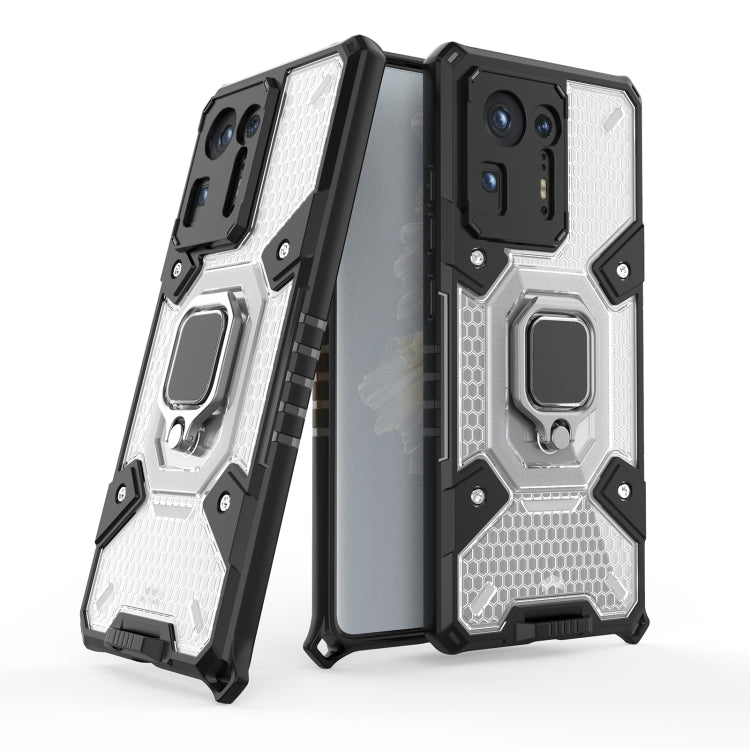 For Xiaomi Mi Mix 4 Space PC+TPU Shockproof Case with Ring Holder