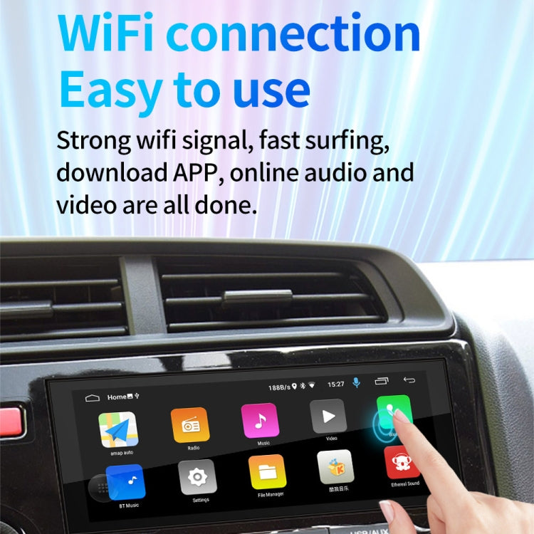 SWM-686 Car 6.86 inch Android 10.1 Navigation Machine Radio Receiver, Support FM & Bluetooth & GPS