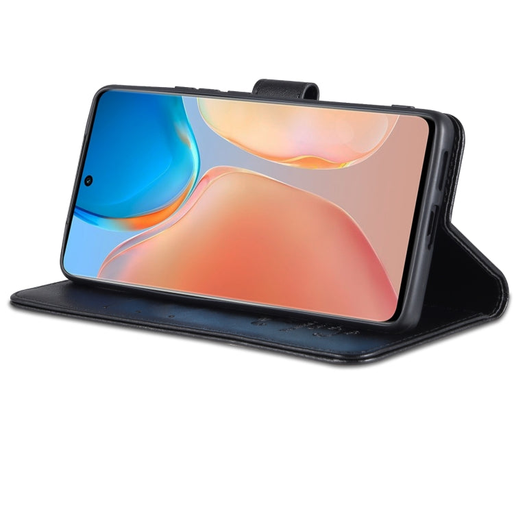 For vivo X70 AZNS Sheepskin Texture Horizontal Flip Leather Case with Holder & Card Slots & Wallet