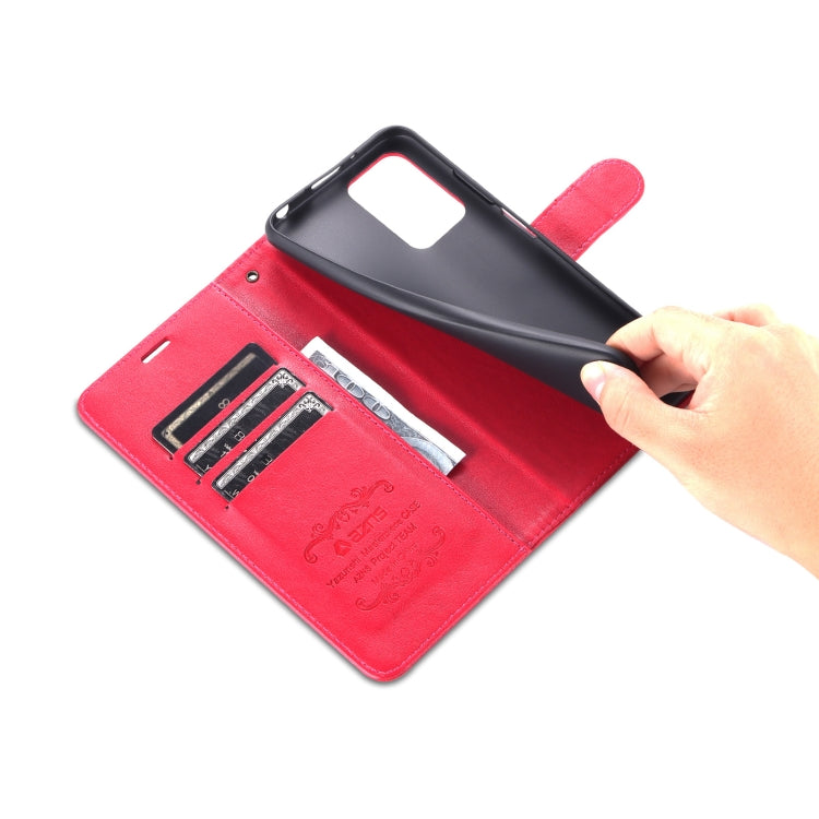 For Xiaomi Redmi 10 AZNS Sheepskin Texture Horizontal Flip Leather Case with Holder & Card Slots & Wallet