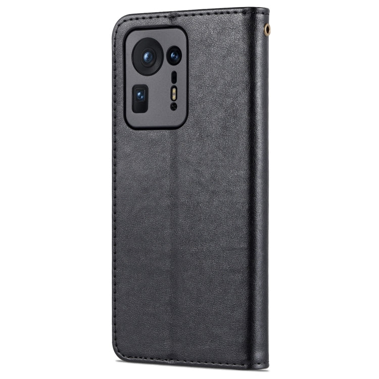 For Xiaomi Mix 4 AZNS Sheepskin Texture Horizontal Flip Leather Case with Holder & Card Slots & Wallet