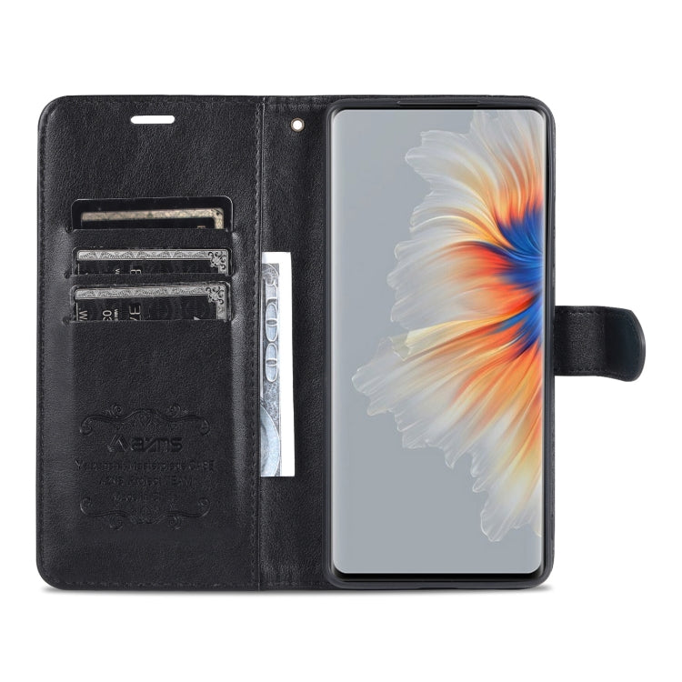 For Xiaomi Mix 4 AZNS Sheepskin Texture Horizontal Flip Leather Case with Holder & Card Slots & Wallet
