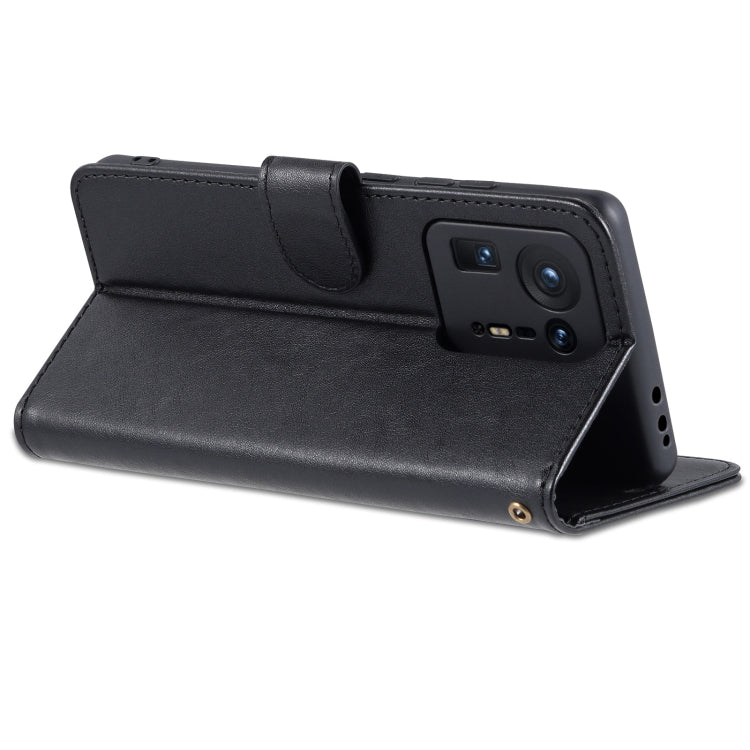 For Xiaomi Mix 4 AZNS Sheepskin Texture Horizontal Flip Leather Case with Holder & Card Slots & Wallet