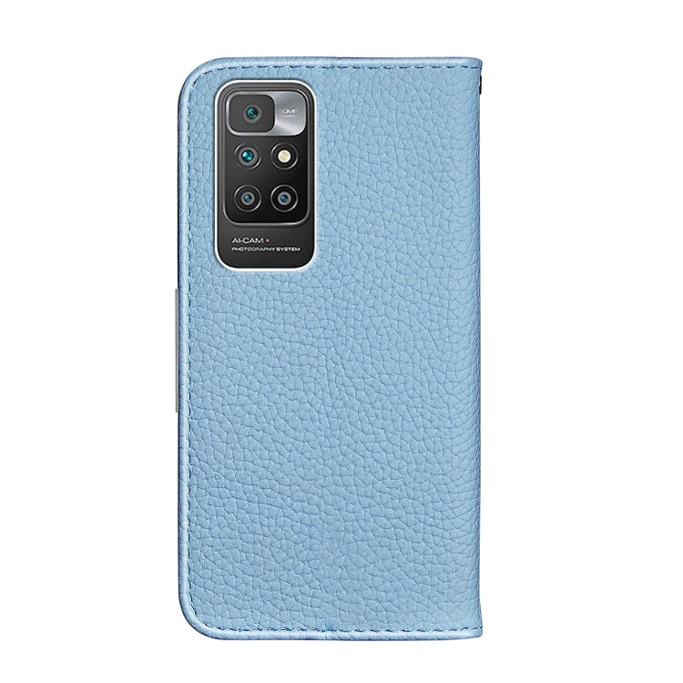 For Xiaomi Redmi 10 Litchi Texture Horizontal Flip Leather Case with Holder & Card Slots
