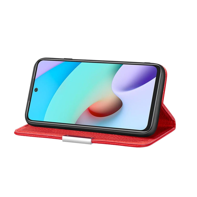 For Xiaomi Redmi 10 Litchi Texture Horizontal Flip Leather Case with Holder & Card Slots