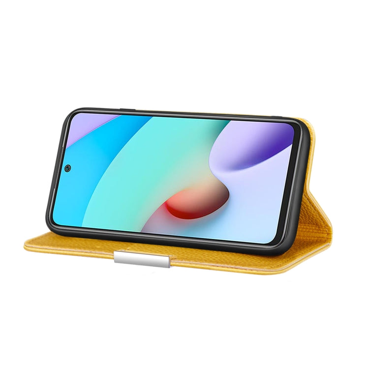 For Xiaomi Redmi 10 Litchi Texture Horizontal Flip Leather Case with Holder & Card Slots