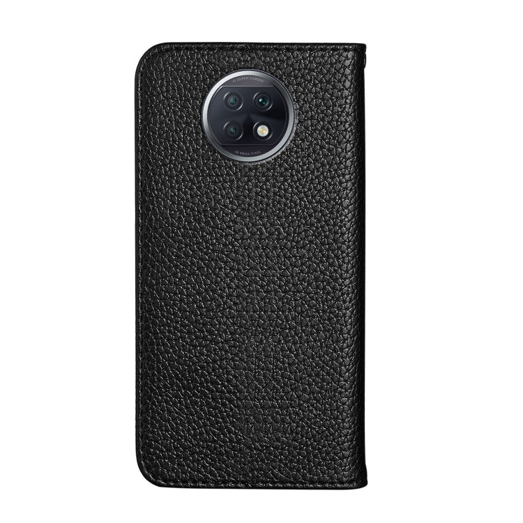 For Xiaomi Redmi Note 9T 5G Litchi Texture Horizontal Flip Leather Case with Holder & Card Slots