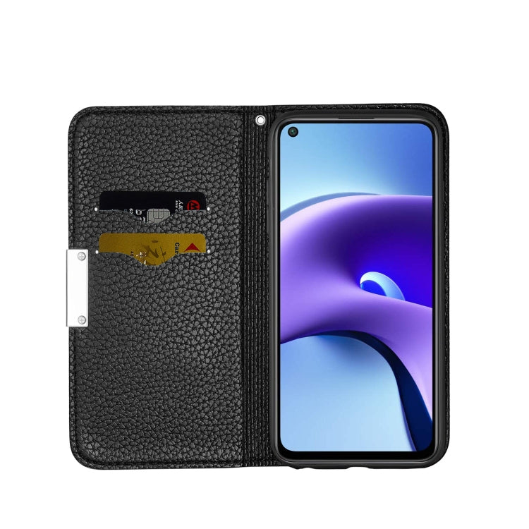 For Xiaomi Redmi Note 9T 5G Litchi Texture Horizontal Flip Leather Case with Holder & Card Slots