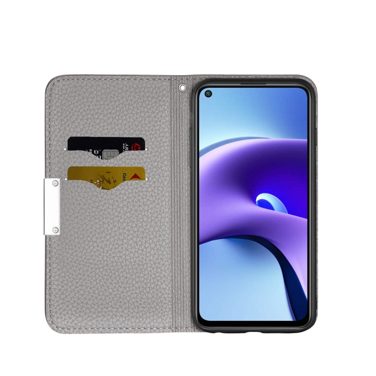 For Xiaomi Redmi Note 9T 5G Litchi Texture Horizontal Flip Leather Case with Holder & Card Slots