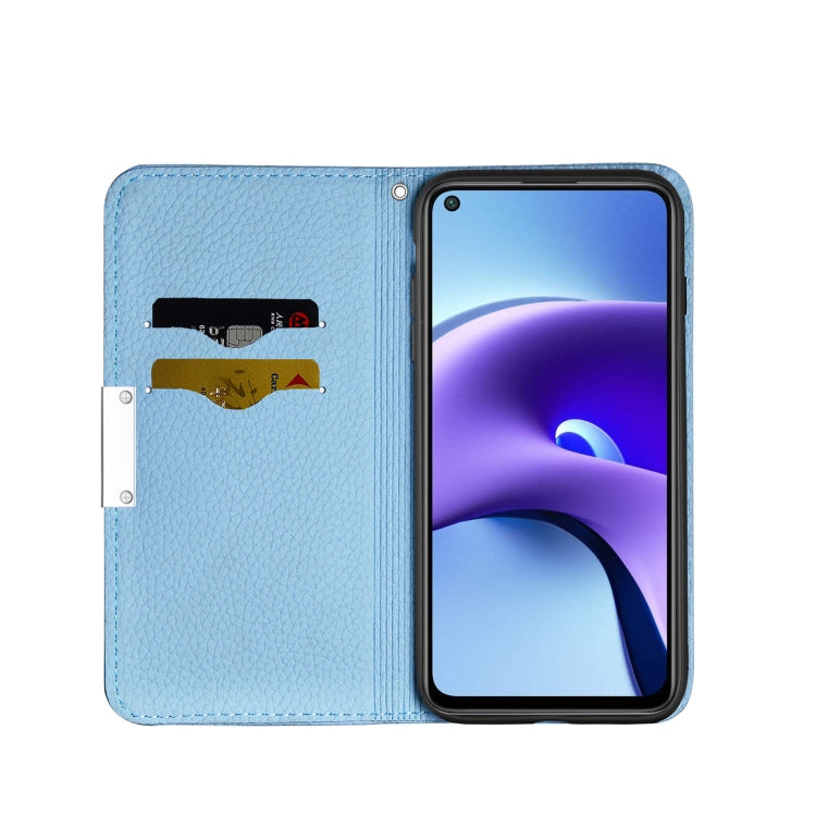 For Xiaomi Redmi Note 9T 5G Litchi Texture Horizontal Flip Leather Case with Holder & Card Slots