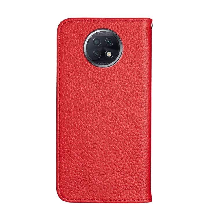 For Xiaomi Redmi Note 9T 5G Litchi Texture Horizontal Flip Leather Case with Holder & Card Slots