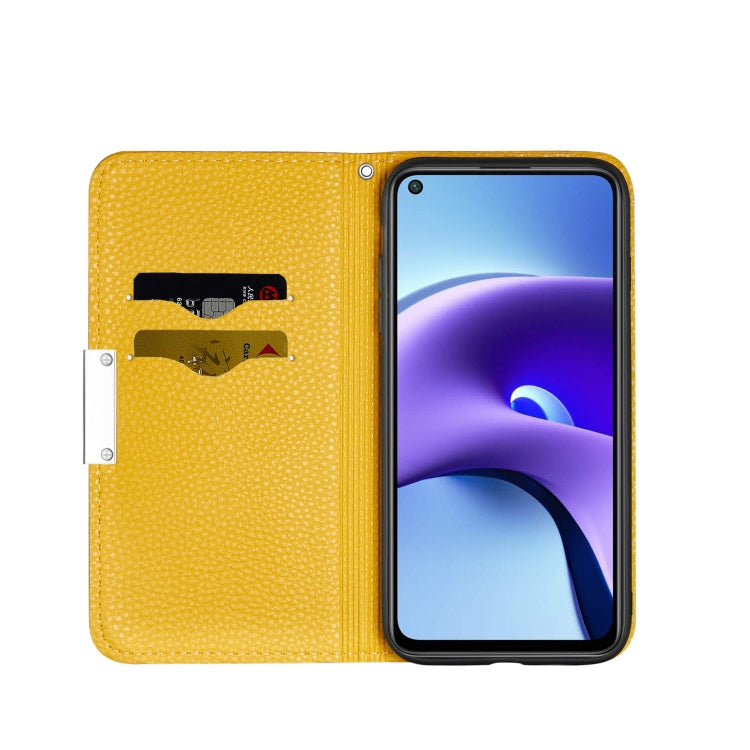 For Xiaomi Redmi Note 9T 5G Litchi Texture Horizontal Flip Leather Case with Holder & Card Slots