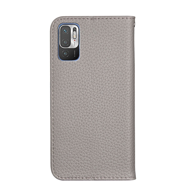 For Xiaomi Redmi Note 10 5G Litchi Texture Horizontal Flip Leather Case with Holder & Card Slots