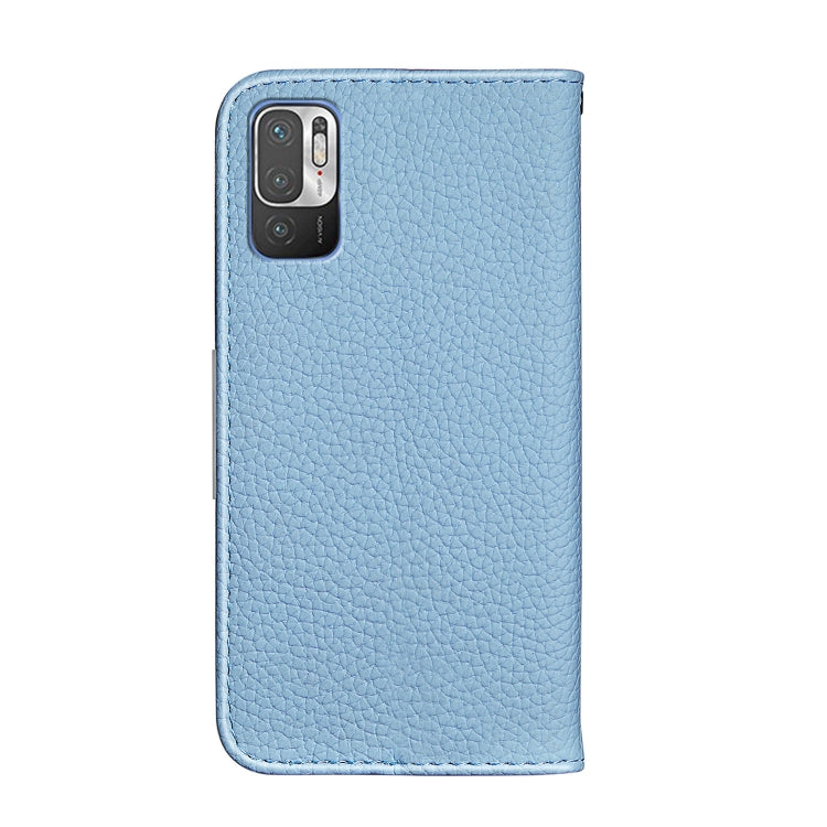 For Xiaomi Redmi Note 10 5G Litchi Texture Horizontal Flip Leather Case with Holder & Card Slots