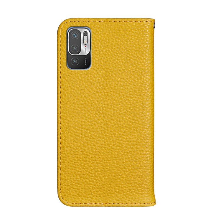 For Xiaomi Redmi Note 10 5G Litchi Texture Horizontal Flip Leather Case with Holder & Card Slots