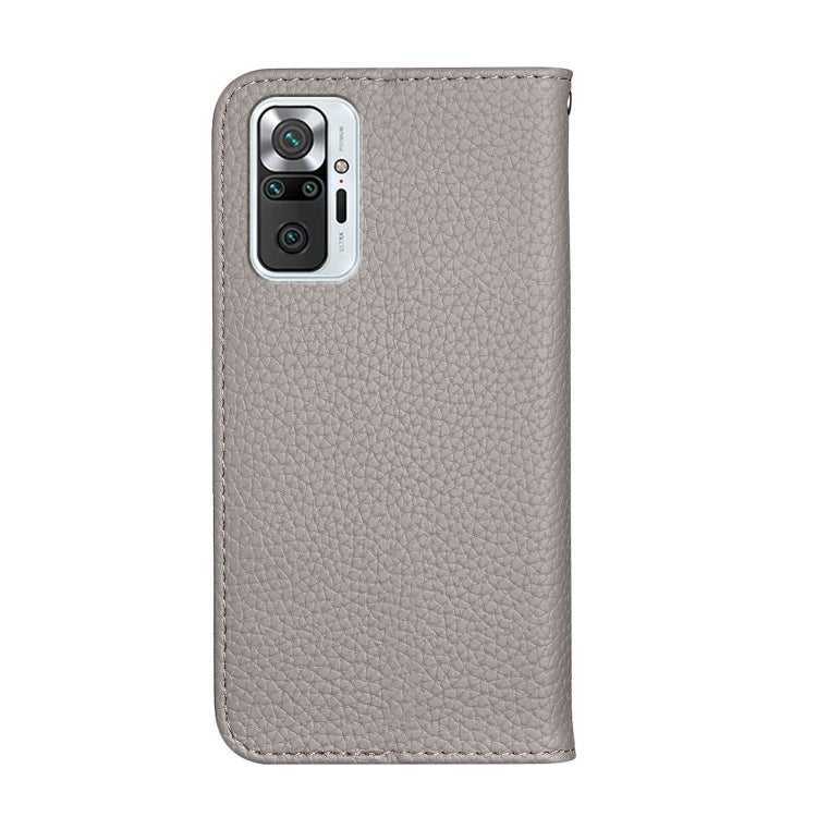 For Xiaomi Redmi Note 10 Pro Litchi Texture Horizontal Flip Leather Case with Holder & Card Slots