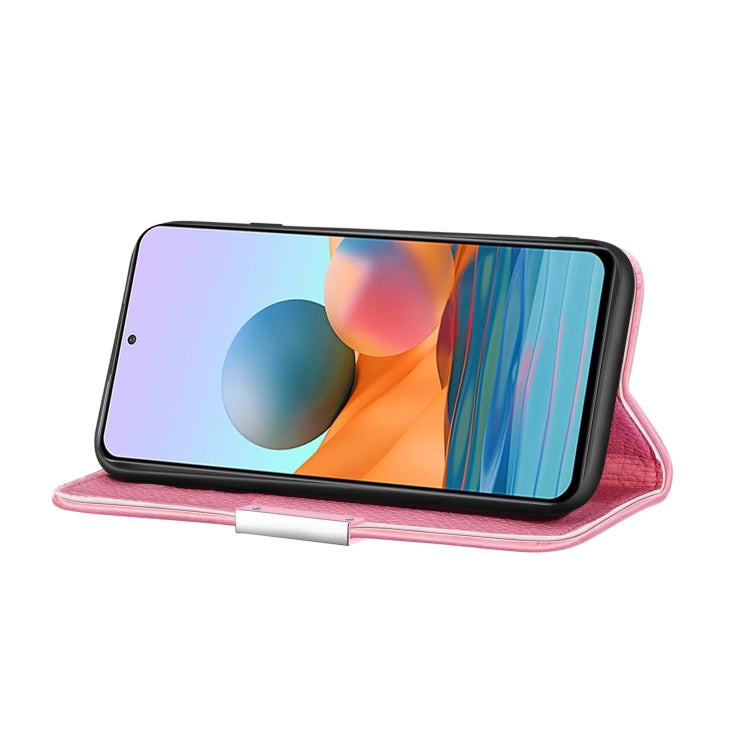 For Xiaomi Redmi Note 10 Pro Litchi Texture Horizontal Flip Leather Case with Holder & Card Slots