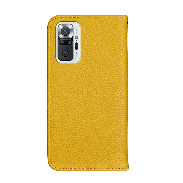 For Xiaomi Redmi Note 10 Pro Litchi Texture Horizontal Flip Leather Case with Holder & Card Slots