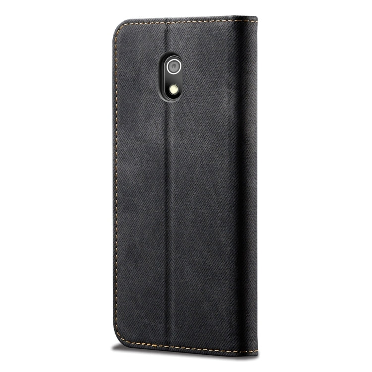 For Xiaomi Redmi 8A Denim Texture Casual Style Horizontal Flip Leather Case with Holder & Card Slots & Wallet