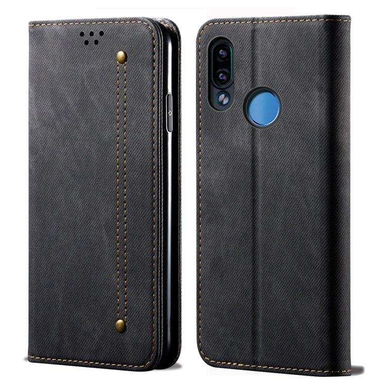 For Xiaomi Redmi Note 7 / 7 Pro Denim Texture Casual Style Horizontal Flip Leather Case with Holder & Card Slots & Wallet