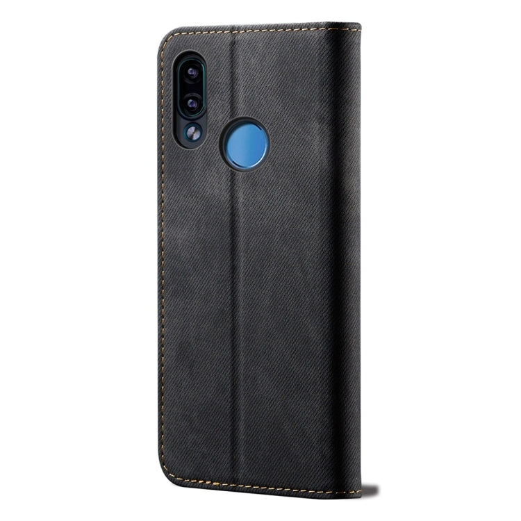 For Xiaomi Redmi Note 7 / 7 Pro Denim Texture Casual Style Horizontal Flip Leather Case with Holder & Card Slots & Wallet