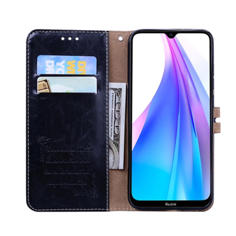 For Xiaomi Redmi 10 Business Style Oil Wax Texture Horizontal Flip Leather Case with Holder & Card Slots & Wallet