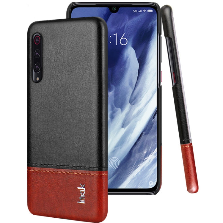 For Xiaomi Mi 9 Pro 5G IMAK Ruiyi Series Concise Slim PU + PC Protective Case with Explosion-proof Screen Protector